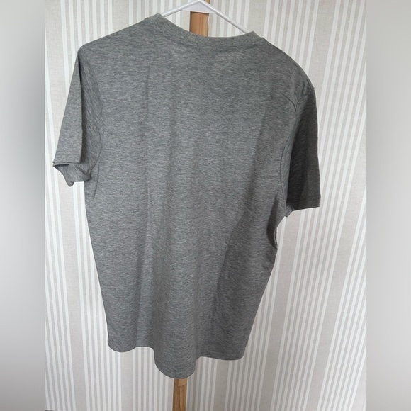 Unisex Lacoste x Minecraft Graphic Organic Cotton T-Shirt Gray Size Small - Picture 2 of 8